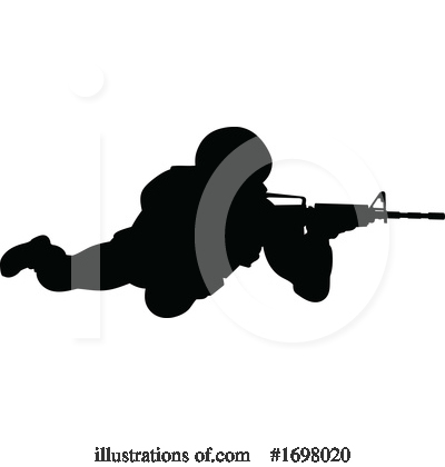 Royalty-Free (RF) Soldier Clipart Illustration by AtStockIllustration - Stock Sample #1698020
