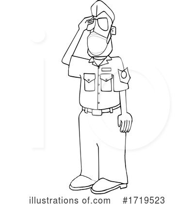 Royalty-Free (RF) Soldier Clipart Illustration by djart - Stock Sample #1719523