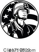 Soldier Clipart #1719809 by patrimonio