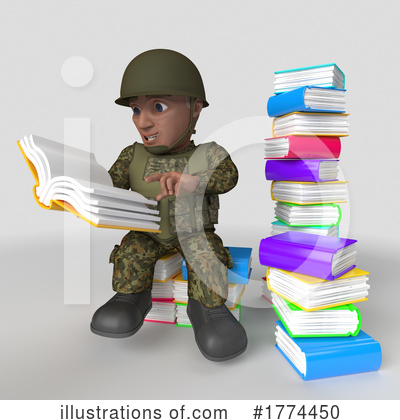 Royalty-Free (RF) Soldier Clipart Illustration by KJ Pargeter - Stock Sample #1774450