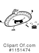 Sombrero Clipart #1151474 by Cory Thoman