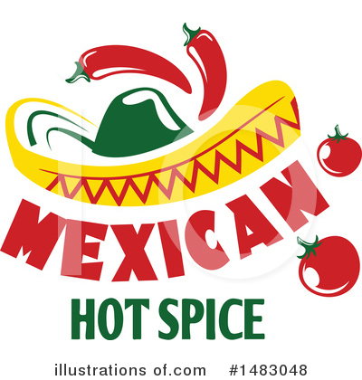 Royalty-Free (RF) Sombrero Clipart Illustration by Vector Tradition SM - Stock Sample #1483048