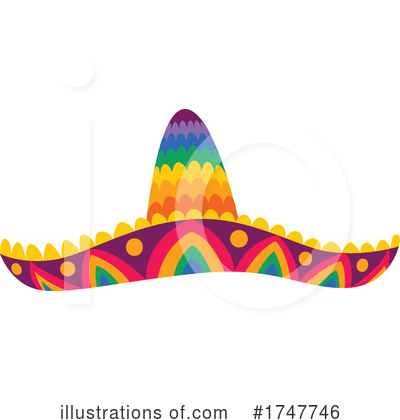 Royalty-Free (RF) Sombrero Clipart Illustration by Vector Tradition SM - Stock Sample #1747746