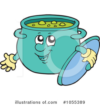 Royalty-Free (RF) Soup Clipart Illustration by visekart - Stock Sample #1055389