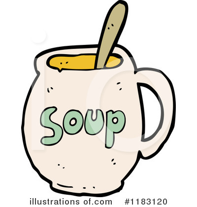 Royalty-Free (RF) Soup Clipart Illustration by lineartestpilot - Stock Sample #1183120
