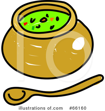 Royalty-Free (RF) Soup Clipart Illustration by Prawny - Stock Sample #66160