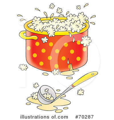 Royalty-Free (RF) Soup Clipart Illustration by Alex Bannykh - Stock Sample #70287