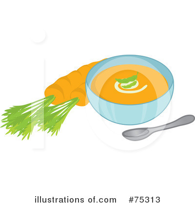 Soup Clipart #75313 by Rosie Piter