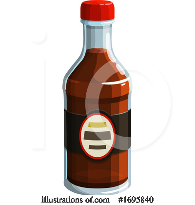 Soy Sauce Clipart #1695840 by Vector Tradition SM