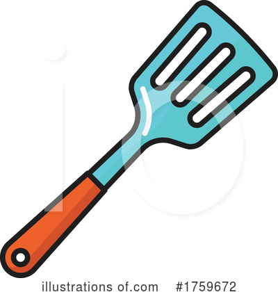Kitchen Utensils Clipart #1759672 by Vector Tradition SM
