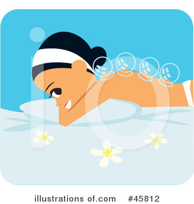Royalty-Free (RF) Spa Clipart Illustration by Monica - Stock Sample #45812