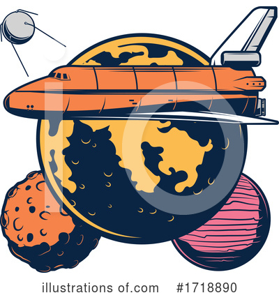 Royalty-Free (RF) Space Exploration Clipart Illustration by Vector Tradition SM - Stock Sample #1718890