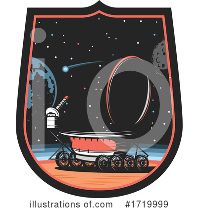 Royalty-Free (RF) Space Exploration Clipart Illustration by Vector Tradition SM - Stock Sample #1719999