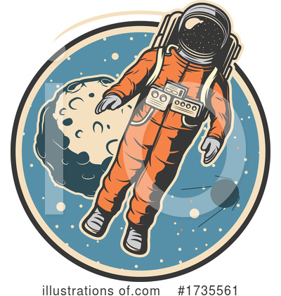 Royalty-Free (RF) Space Exploration Clipart Illustration by Vector Tradition SM - Stock Sample #1735561