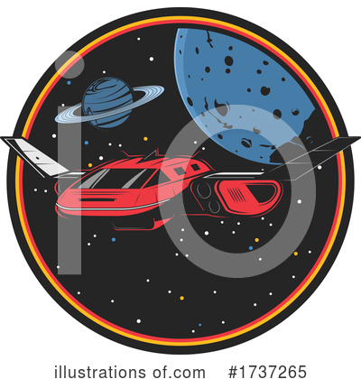 Royalty-Free (RF) Spacecraft Clipart Illustration by Vector Tradition SM - Stock Sample #1737265