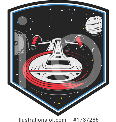 Royalty-Free (RF) Spacecraft Clipart Illustration by Vector Tradition SM - Stock Sample #1737266