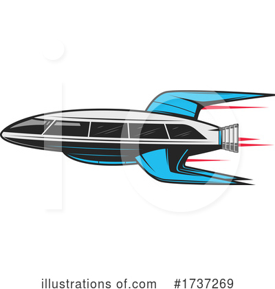 Royalty-Free (RF) Spacecraft Clipart Illustration by Vector Tradition SM - Stock Sample #1737269