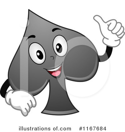 Playing Card Suit Clipart #1167684 by BNP Design Studio