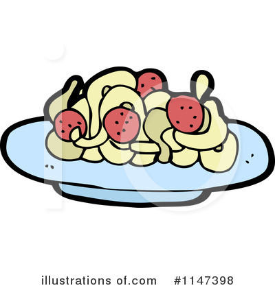 Pasta Clipart #1147398 by lineartestpilot