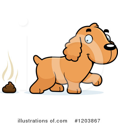 Spaniel Clipart #1203867 by Cory Thoman