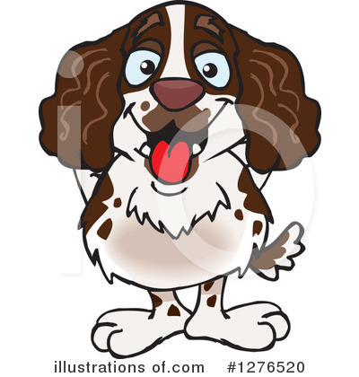 Royalty-Free (RF) Spaniel Clipart Illustration by Dennis Holmes Designs - Stock Sample #1276520