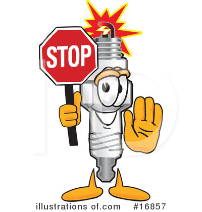 Stop Sign Clipart #16857 by Mascot Junction