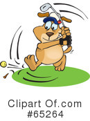 Sparkey Dog Clipart #65264 by Dennis Holmes Designs