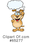 Sparkey Dog Clipart #65277 by Dennis Holmes Designs