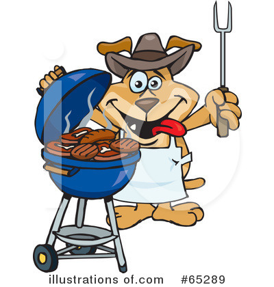 Barbecue Clipart #65289 by Dennis Holmes Designs