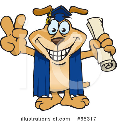 Graduation Clipart #65317 by Dennis Holmes Designs