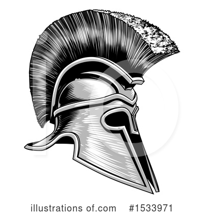 Royalty-Free (RF) Spartan Clipart Illustration by AtStockIllustration - Stock Sample #1533971