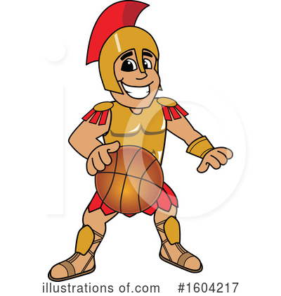 Royalty-Free (RF) Spartan Clipart Illustration by Mascot Junction - Stock Sample #1604217