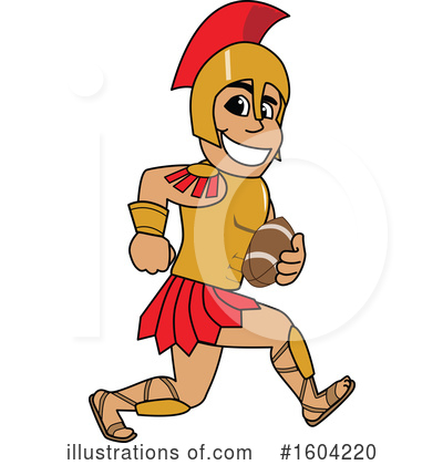 Spartan Clipart #1604220 by Mascot Junction