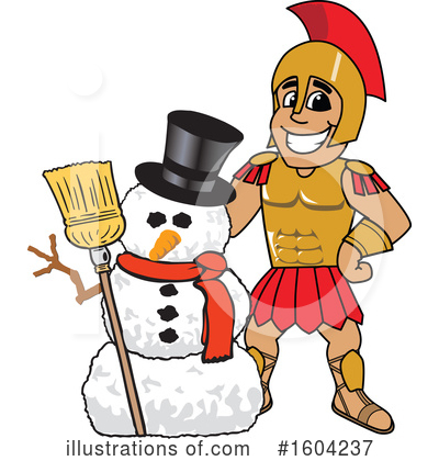 Spartan Clipart #1604237 by Mascot Junction