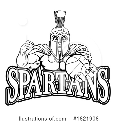 Royalty-Free (RF) Spartan Clipart Illustration by AtStockIllustration - Stock Sample #1621906
