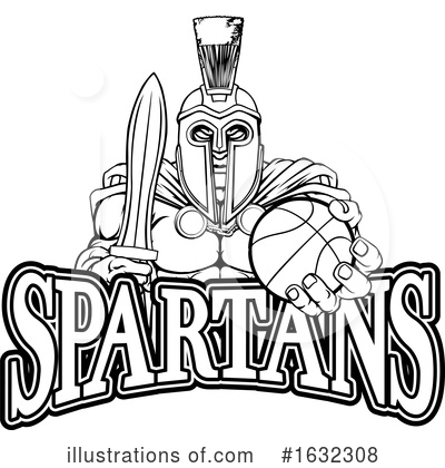 Royalty-Free (RF) Spartan Clipart Illustration by AtStockIllustration - Stock Sample #1632308