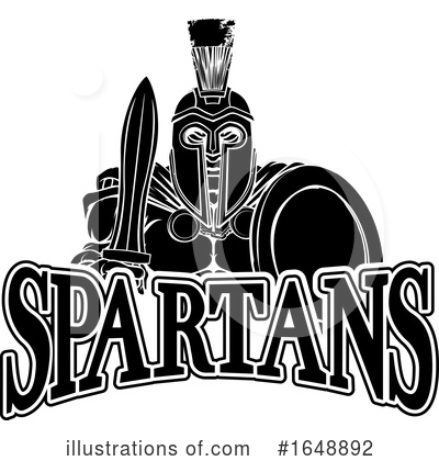 Royalty-Free (RF) Spartan Clipart Illustration by AtStockIllustration - Stock Sample #1648892