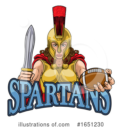 Royalty-Free (RF) Spartan Clipart Illustration by AtStockIllustration - Stock Sample #1651230