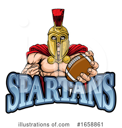Royalty-Free (RF) Spartan Clipart Illustration by AtStockIllustration - Stock Sample #1658861