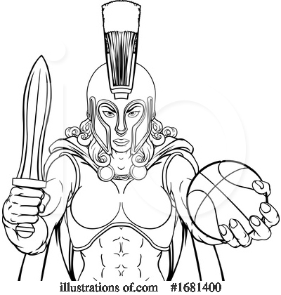 Royalty-Free (RF) Spartan Clipart Illustration by AtStockIllustration - Stock Sample #1681400