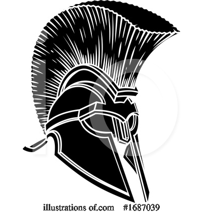 Royalty-Free (RF) Spartan Clipart Illustration by AtStockIllustration - Stock Sample #1687039