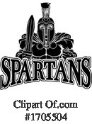 Spartan Clipart #1705504 by AtStockIllustration