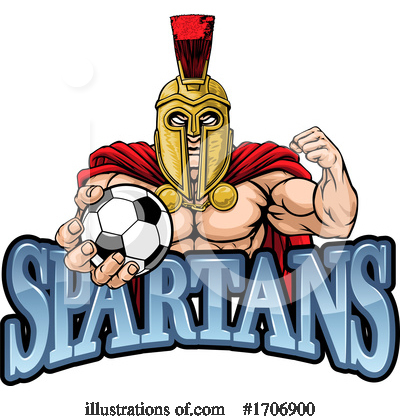 Royalty-Free (RF) Spartan Clipart Illustration by AtStockIllustration - Stock Sample #1706900