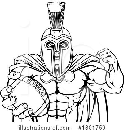 Royalty-Free (RF) Spartan Clipart Illustration by AtStockIllustration - Stock Sample #1801759