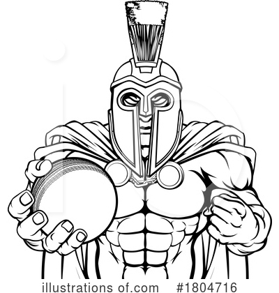 Royalty-Free (RF) Spartan Clipart Illustration by AtStockIllustration - Stock Sample #1804716