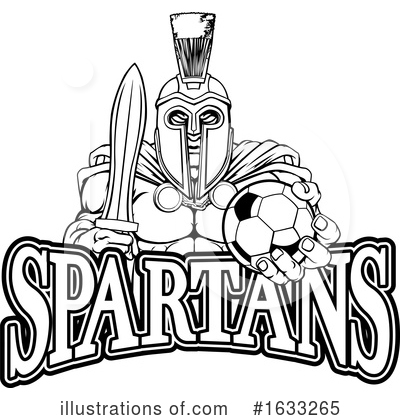 Royalty-Free (RF) Spartans Clipart Illustration by AtStockIllustration - Stock Sample #1633265