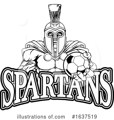 Royalty-Free (RF) Spartans Clipart Illustration by AtStockIllustration - Stock Sample #1637519