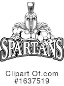Spartans Clipart #1637519 by AtStockIllustration