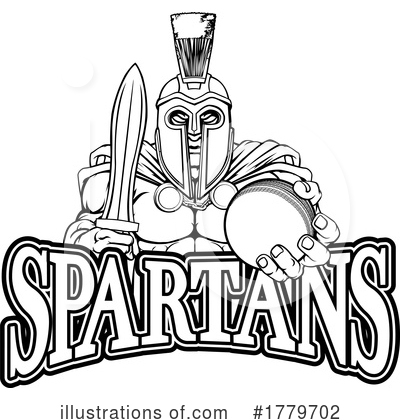 Royalty-Free (RF) Spartans Clipart Illustration by AtStockIllustration - Stock Sample #1779702