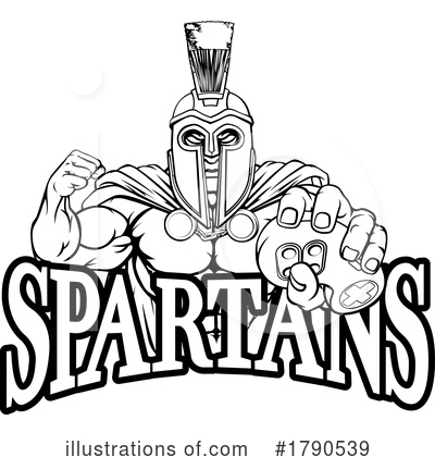 Royalty-Free (RF) Spartans Clipart Illustration by AtStockIllustration - Stock Sample #1790539